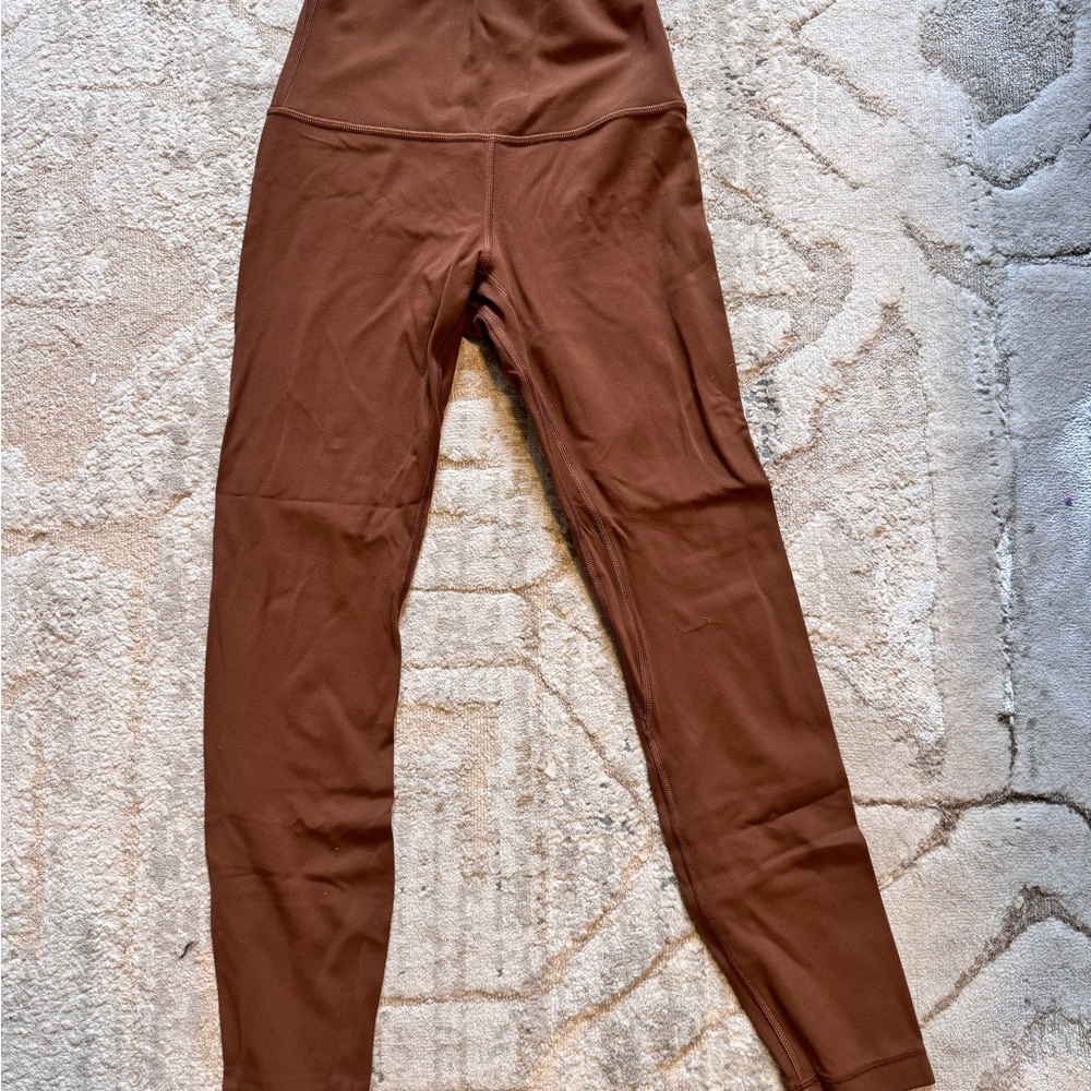 lululemon athletica High-Rise Full-Length Leggings in Brown